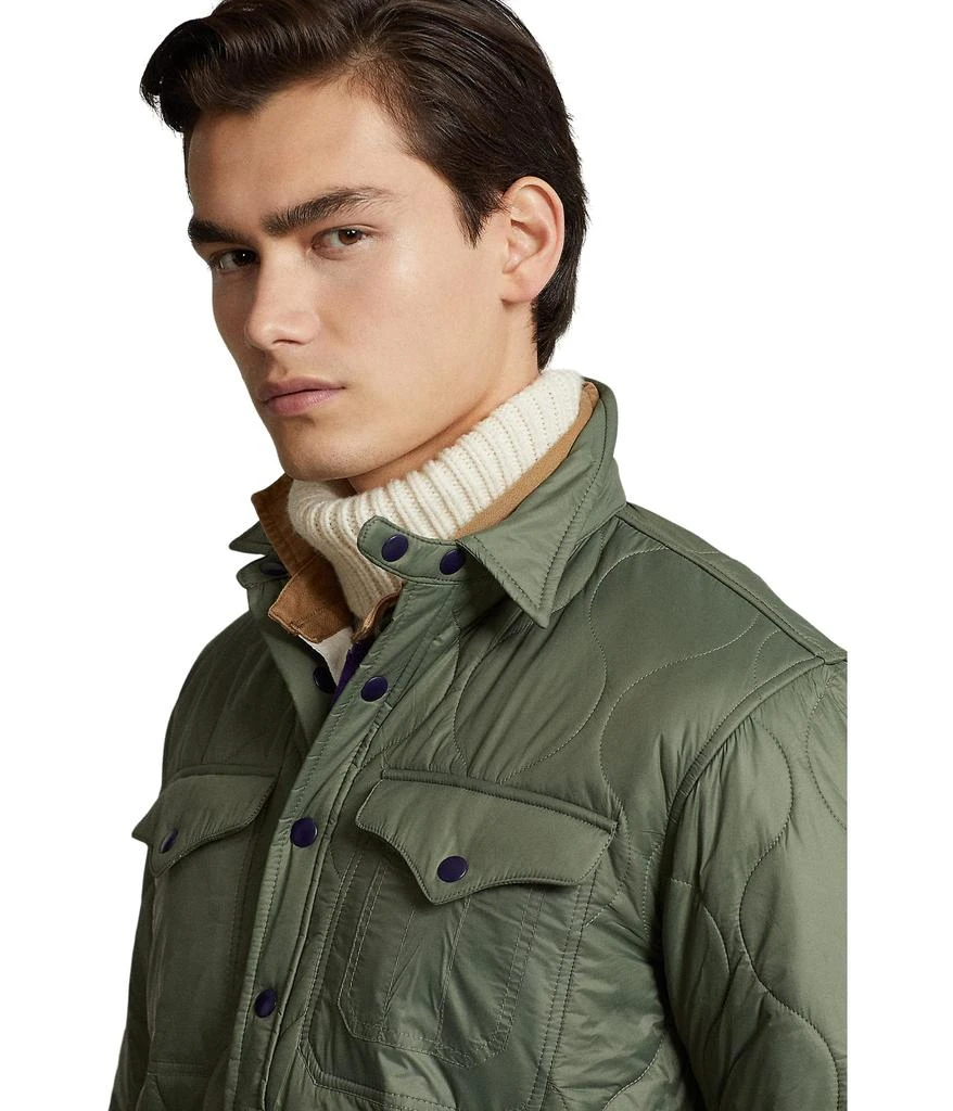 商品Ralph Lauren|男士 绗缝衬衫夹克,价格¥1675,第3张图片详细描述