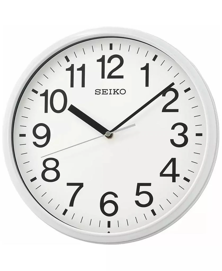 商品Seiko|Classic White Office Clock,价格¥239,第1张图片