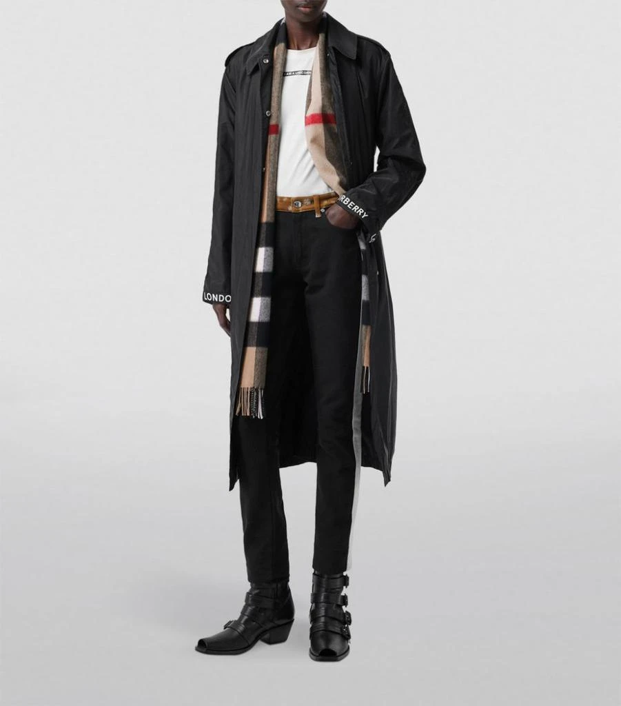 商品Burberry|Check Cashmere Scarf,价格¥5354,第3张图片详细描述