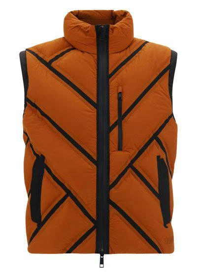 商品Zegna|Ermenegildo Zegna Padded Sleeveless Jacket,价格¥5759,第1张图片