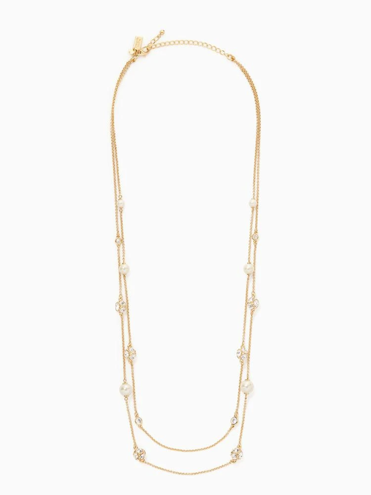 商品Kate Spade|lady marmalade double strand pearl necklace,价格¥288,第1张图片