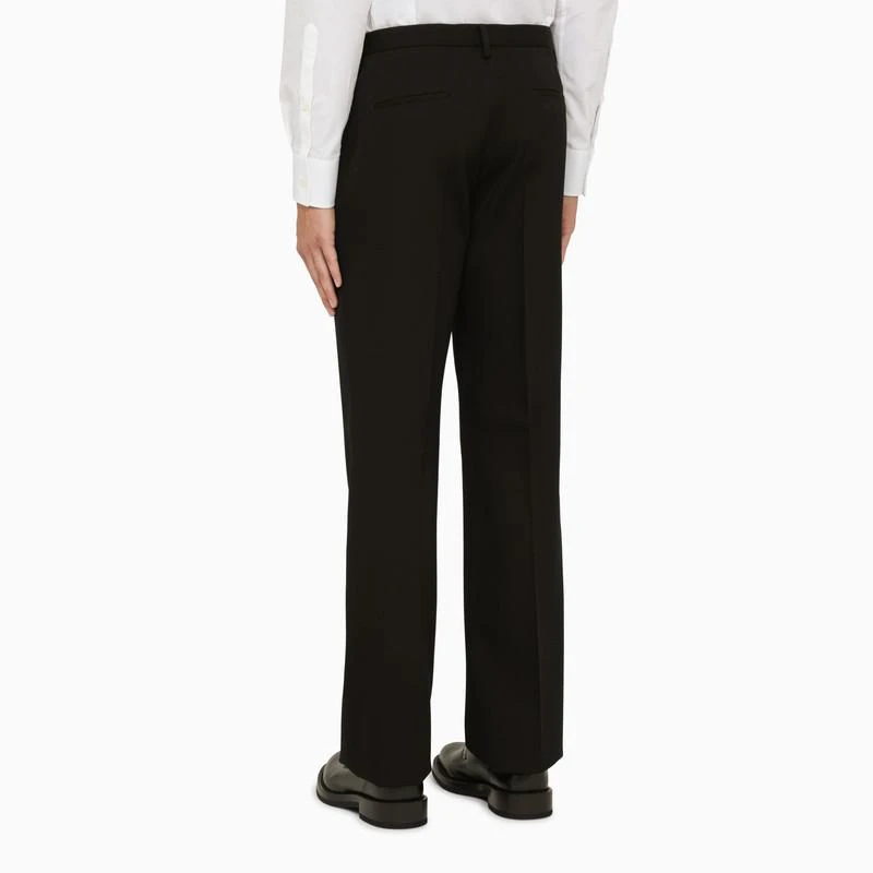 商品Valentino|Black wool slim trousers,价格¥10255,第4张图片详细描述