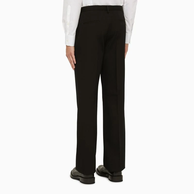 商品Valentino|Black wool slim trousers,价格¥10442,第4张图片详细描述