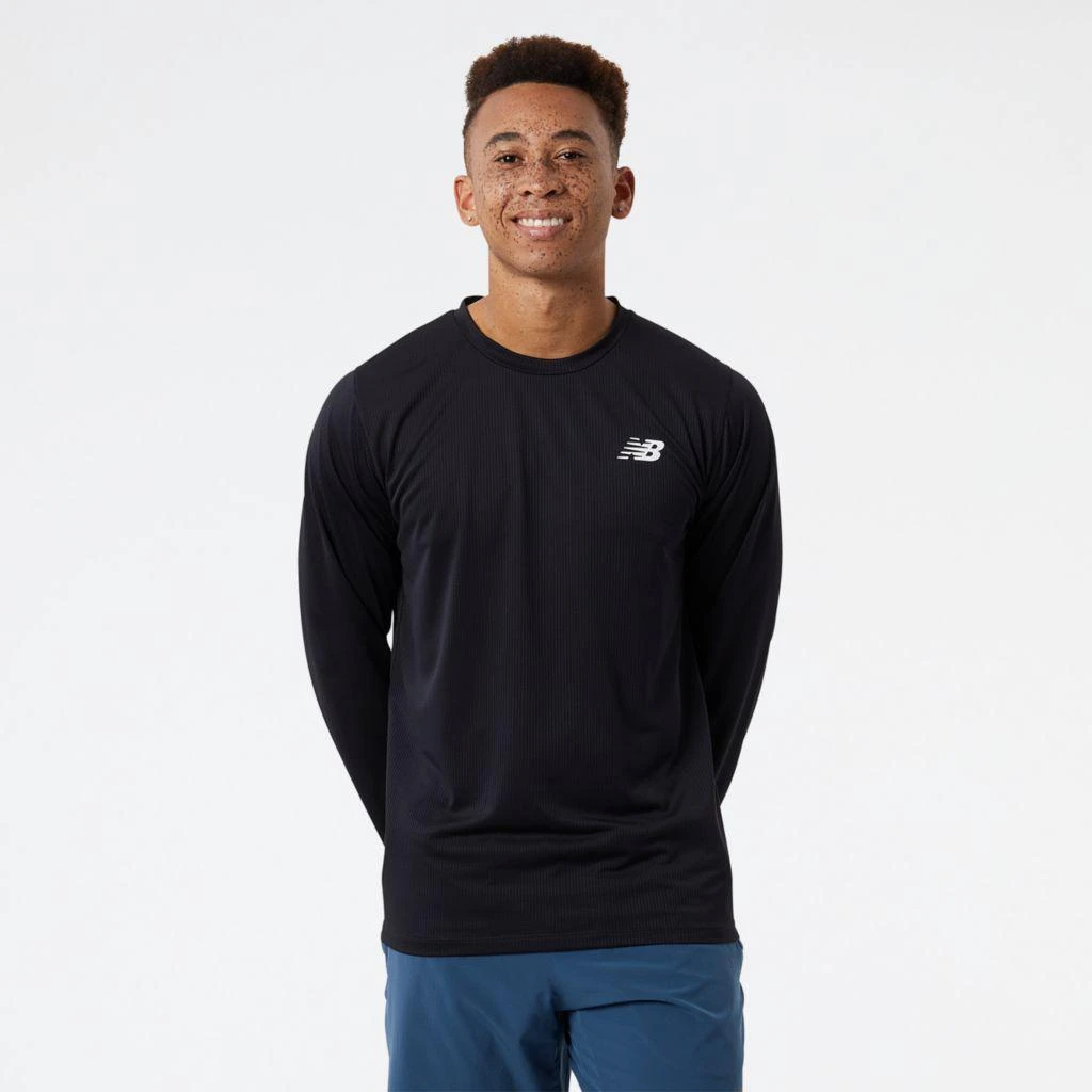 商品New Balance|Tenacity Long Sleeve Tee,价格¥187,第1张图片