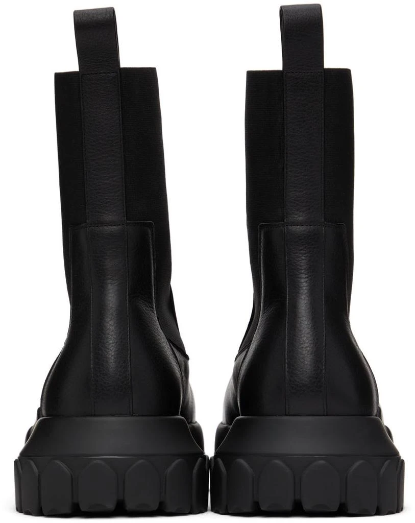 商品Rick Owens|Black Beatle Bozo Tractor Boots,价格¥6959,第4张图片详细描述