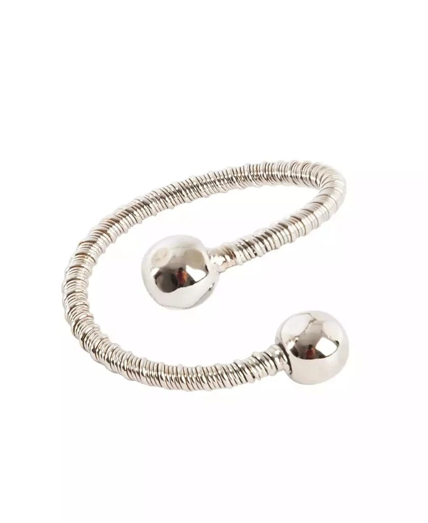 商品Saro Lifestyle|Curled Design Napkin Ring, Set of 4,价格¥128,第1张图片