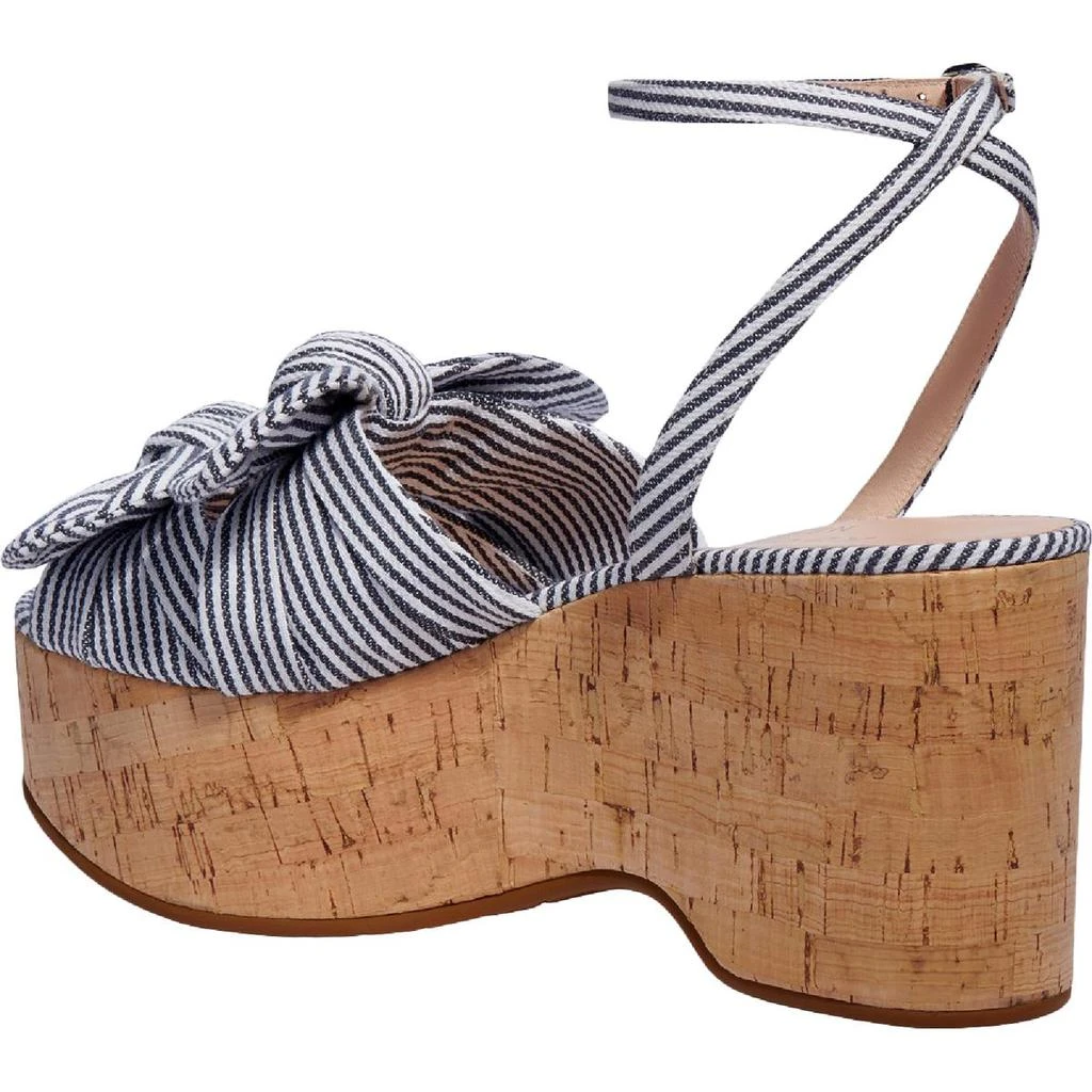 商品Kate Spade|Kate Spade New York Womens Julep Striped Wedge Platform Sandals,价格¥193,第4张图片详细描述