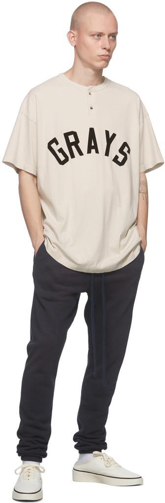 商品Fear of god|Beige 'Grays Henley' T-Shirt,价格¥2314,第6张图片详细描述