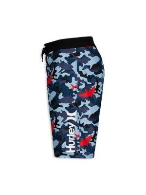 商品Hurley|Boy's Shark Bait Swim Board Shorts,价格¥73,第3张图片详细描述