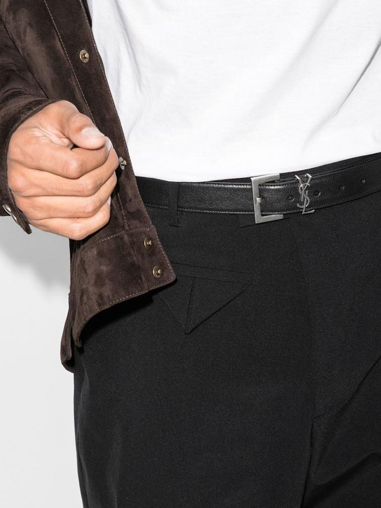 商品Yves Saint Laurent|Monogram leather belt,价格¥2308,第4张图片详细描述