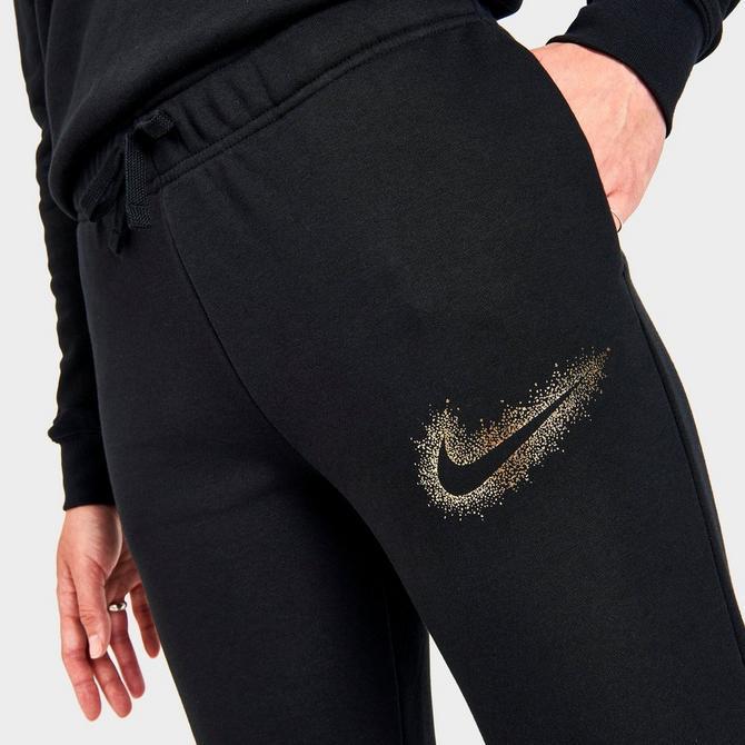 Women's Nike Sportswear Club Fleece Mid-Rise Stardust Logo Jogger Pants商品第5张图片规格展示
