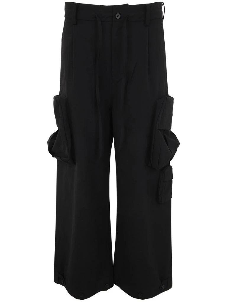 商品Y-3|Y-3 Tied Waist Wide Leg Trousers,价格¥1812,第1张图片