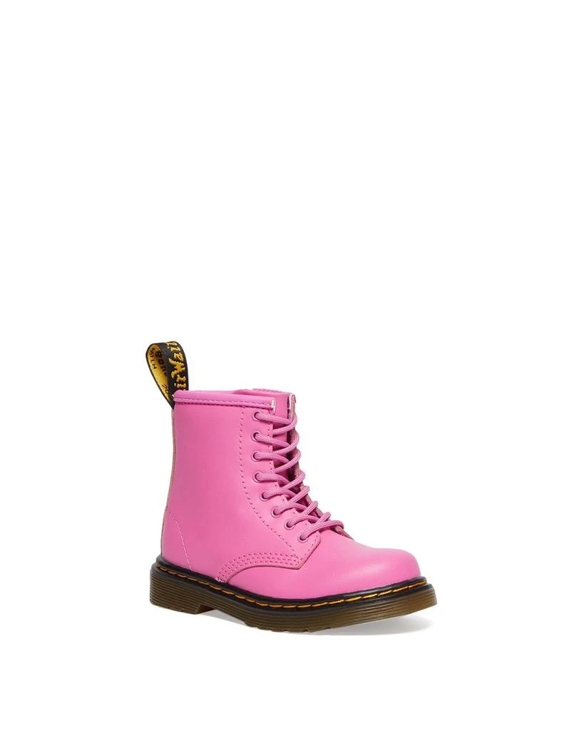 商品Dr. Martens|Girls' 1460 Junior Thrift Pink Combat Boots - Toddler, Little Kid, Big Kid,价格¥473-¥655,第2张图片详细描述