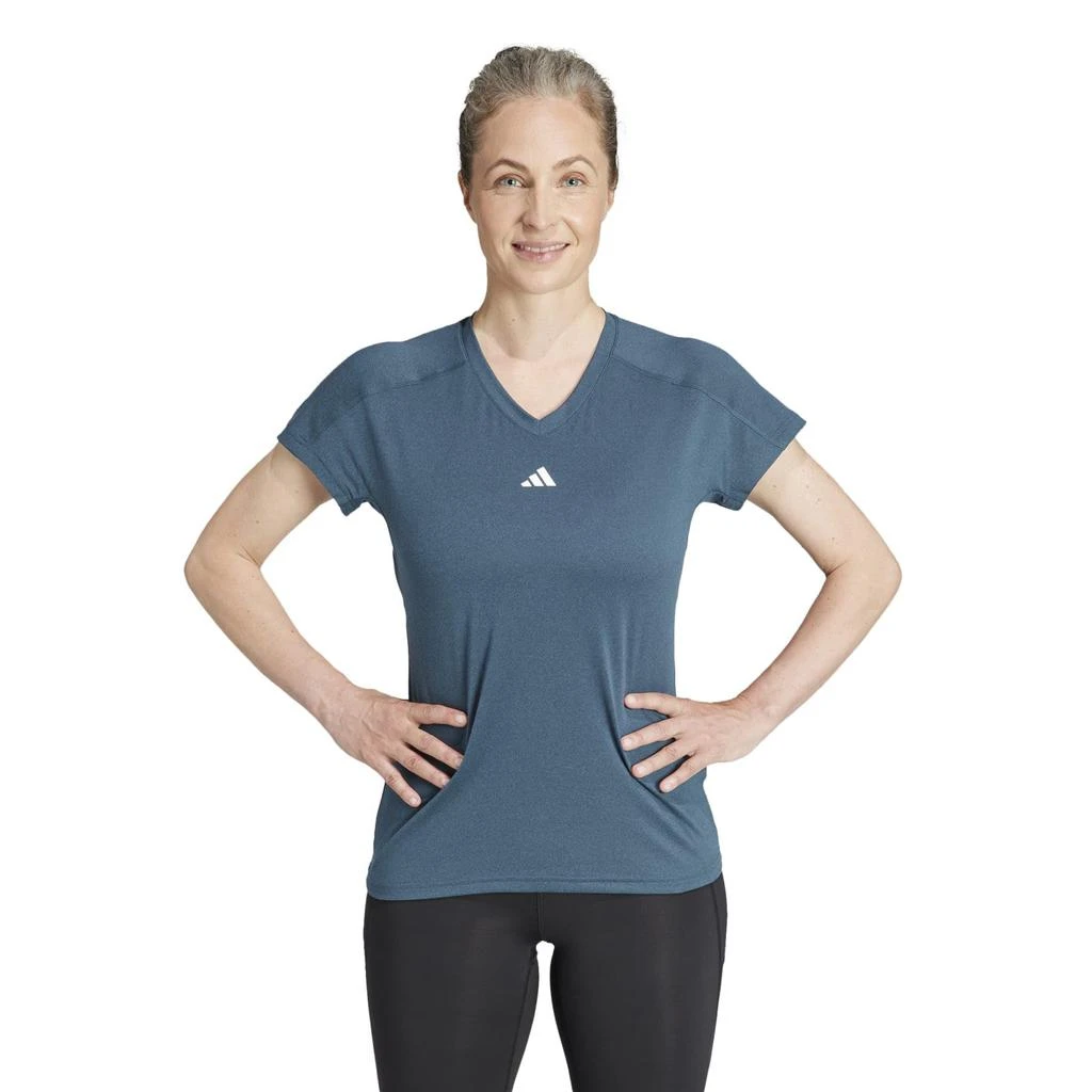 商品Adidas|Aeroready Training Essentials Minimal V-Neck,价格¥225,第1张图片