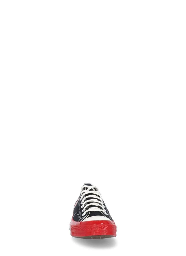 商品COMME DES GARCONS PLAY CONVERSE|COMME DES GARCONS PLAY CONVERSE Sneakers Black,价格¥1203,第3张图片详细描述