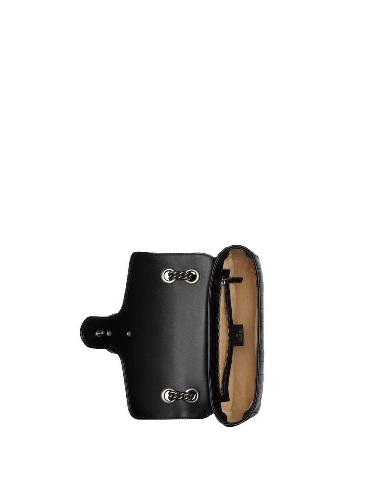 商品Gucci|GG Marmont Chevron Shoulder Bag,价格¥10420,第7张图片详细描述