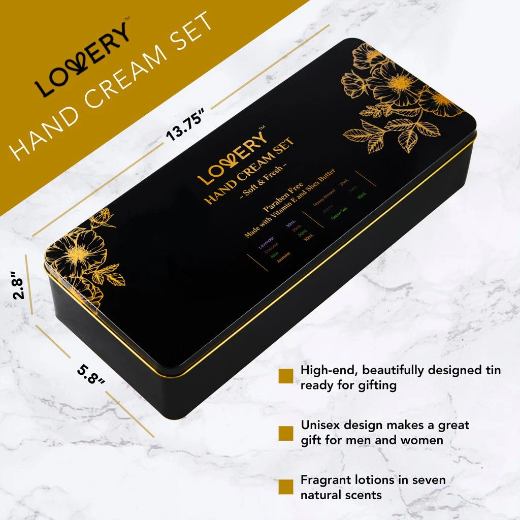 商品Lovery|Hand Lotion Gift Box 8-Piece Set,价格¥281,第3张图片详细描述