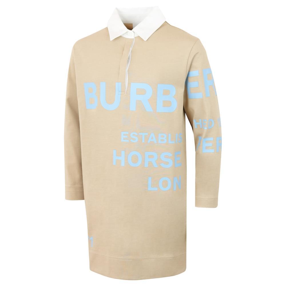 商品Burberry|Beige Long Sleeve Jessy Dress,价格¥1097,第4张图片详细描述