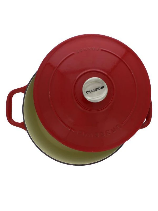 商品Chasseur|French 3.25-Quart Round Enameled Cast Iron Dutch Oven,价格¥1787,第2张图片详细描述