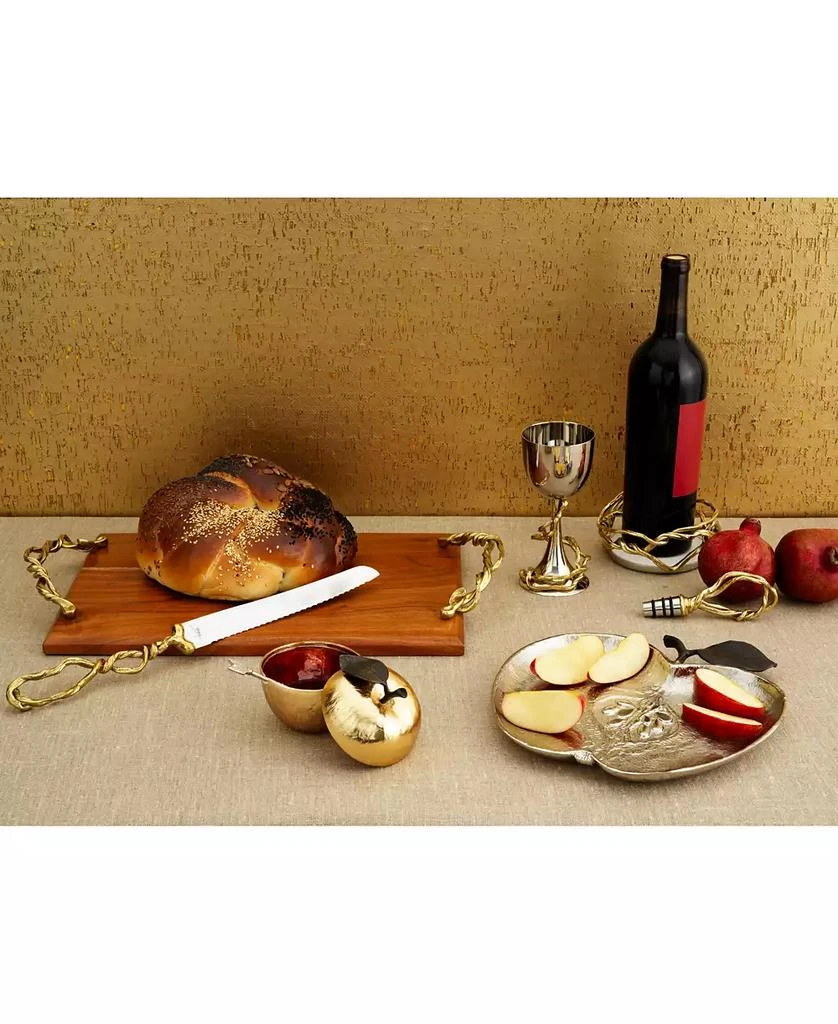 商品Michael Aram|Gold Plated Apple Honey Pot,价格¥569,第2张图片详细描述