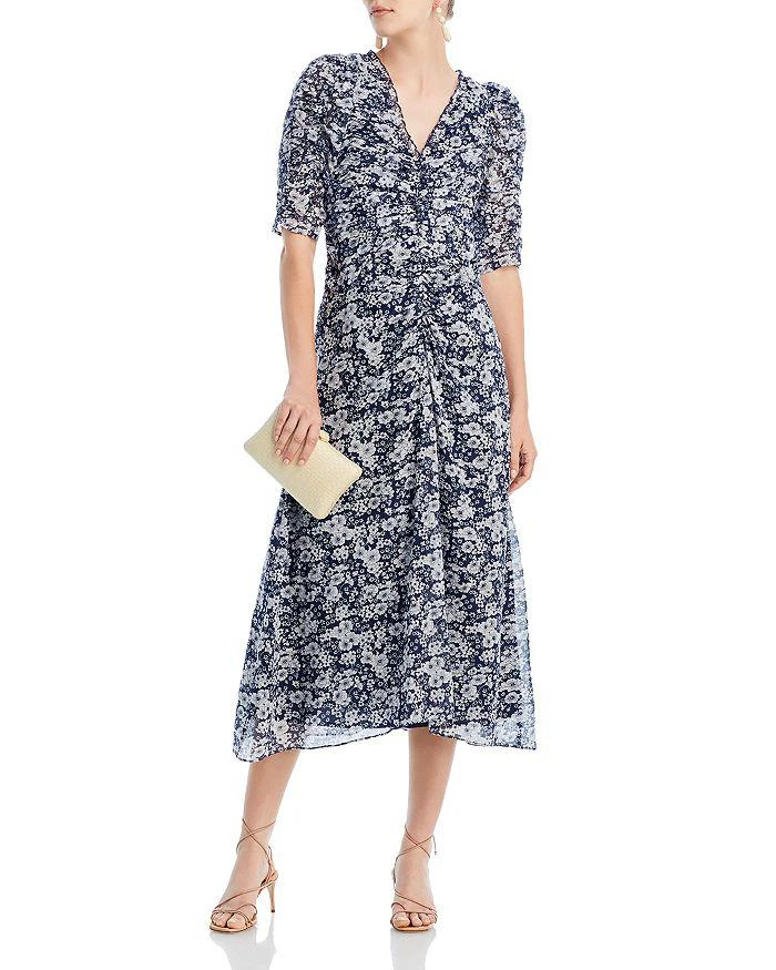 商品Sea|Suzie Ruched Midi Dress,价格¥885,第2张图片详细描述