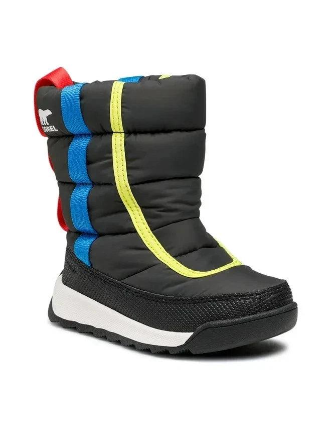 Whitney II Puffy Mid Jugendstiefel NC373 - Schwarze wasserdichte Schneestiefel RHS7773 image 2