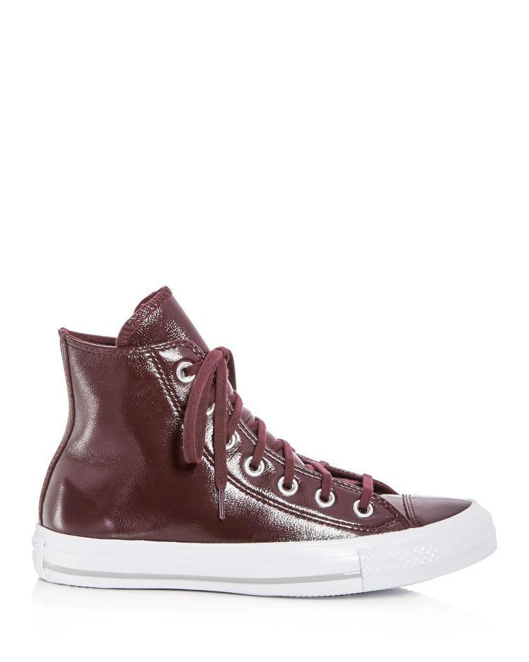 商品Converse|Converse Women's Chuck Taylor All Star Patent Leather High Top Sneakers,价格¥382,第2张图片详细描述