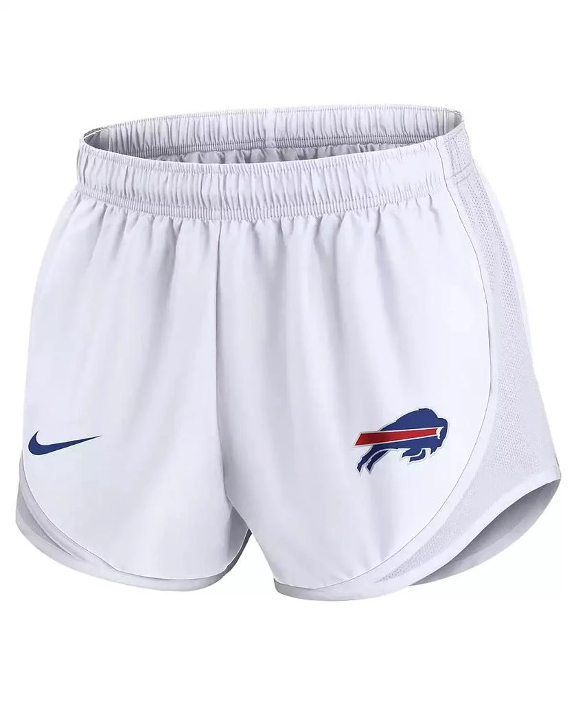 商品NIKE|Women's White Buffalo Bills Tempo Shorts,价格¥342,第2张图片详细描述