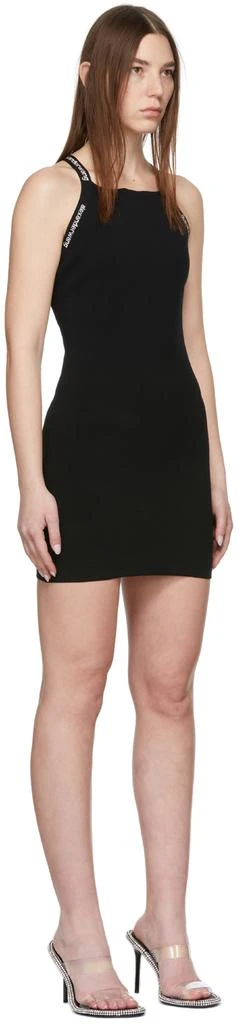 商品Alexander Wang|黑色 Bodycon Logo 连衣裙,价格¥4059,第2张图片详细描述
