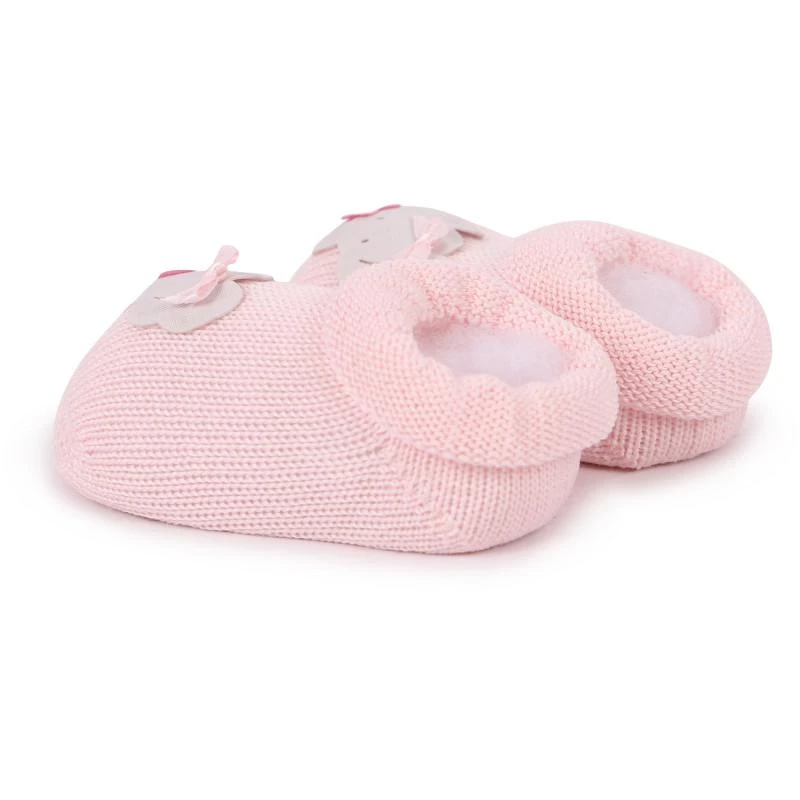 商品Story Loris|Elephant applique baby shoes in pink,价格¥327,第2张图片详细描述