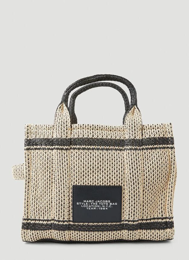 商品Marc Jacobs|The Straw Jacquard Tote Bag in Beige,价格¥3386,第3张图片详细描述