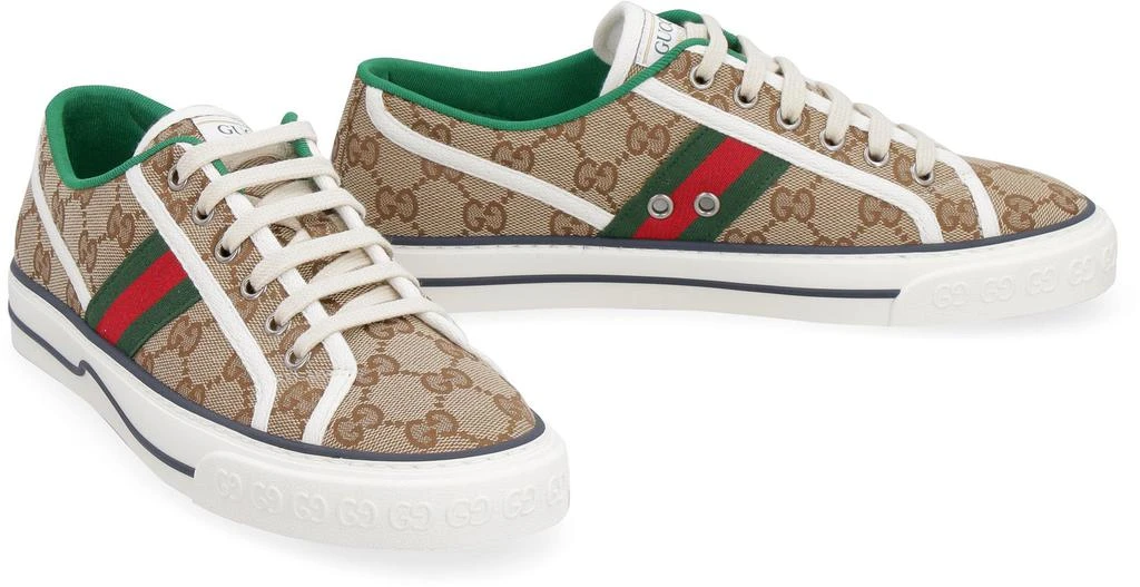 商品Gucci|GUCCI GUCCI TENNIS 1977 LOW-TOP SNEAKERS,价格¥4300,第3张图片详细描述