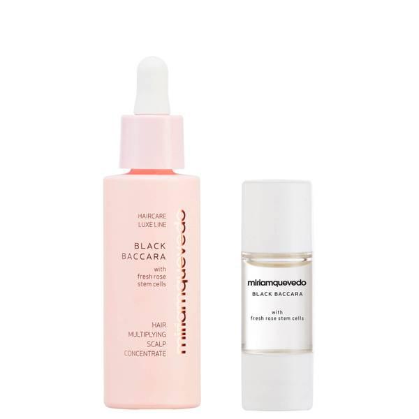 Miriam Quevedo Black Baccara Hair Multiplying Scalp Concentrate Pre-Treatment Exfoliator 2 Piece商品第1张图片规格展示