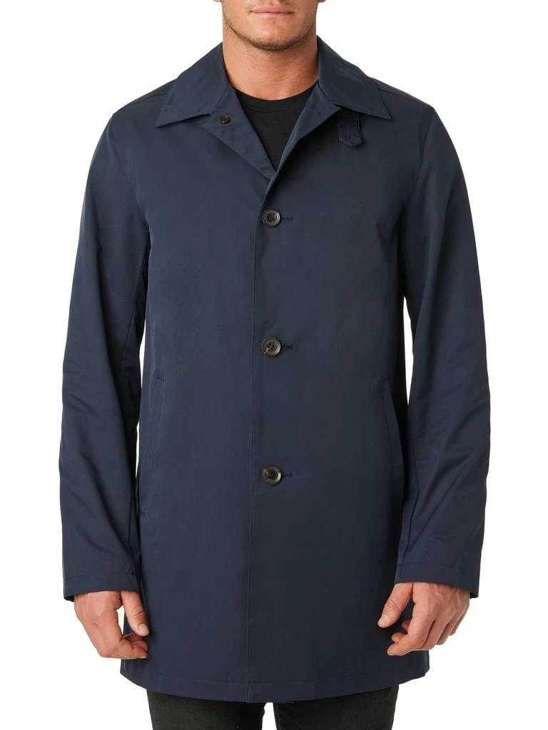 商品Vince Camuto|Mens Solid Long Sleeve Trench Coat,价格¥739,第1张图片