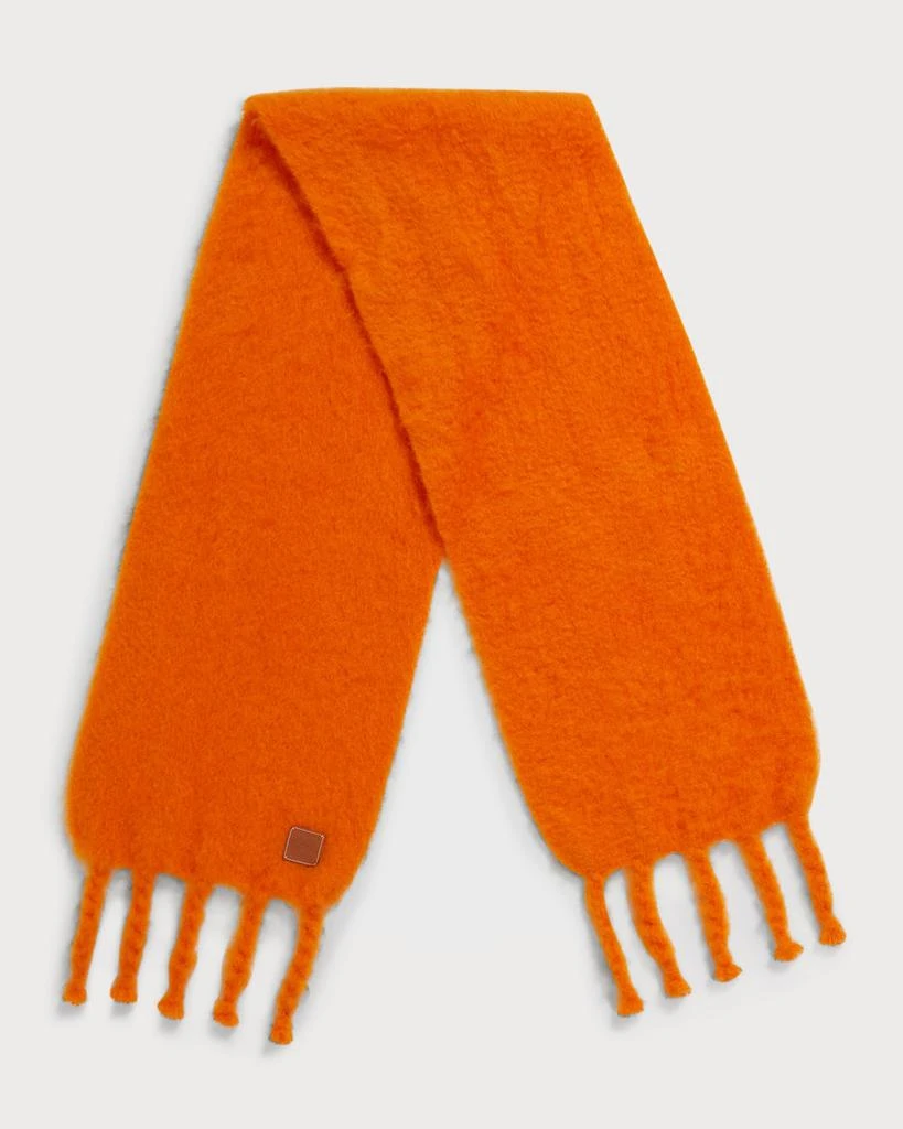 商品Loewe|Fringe Mohair-Wool Scarf,价格¥2534,第2张图片详细描述