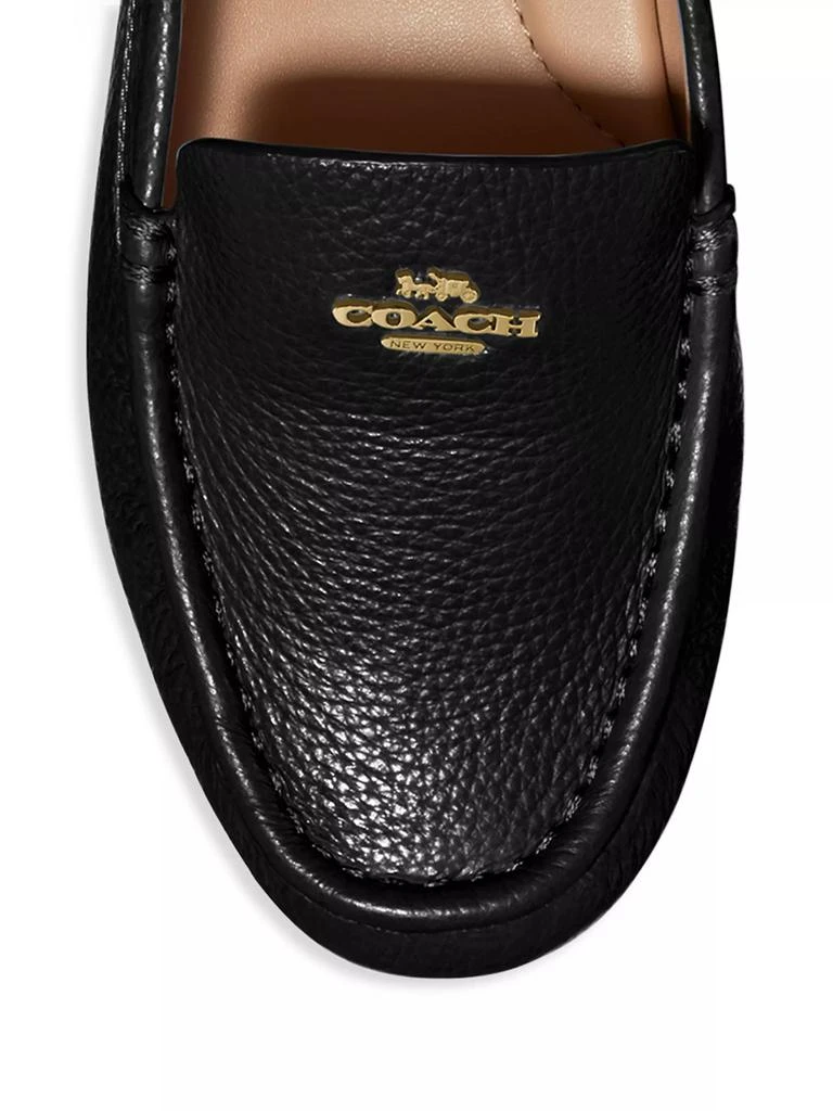商品Coach|Marley Logo Leather Driving Loafers,价格¥1095,第3张图片详细描述