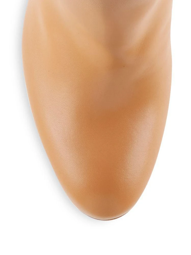 商品Stuart Weitzman|Stop It Leather Booties,价格¥1262,第3张图片详细描述