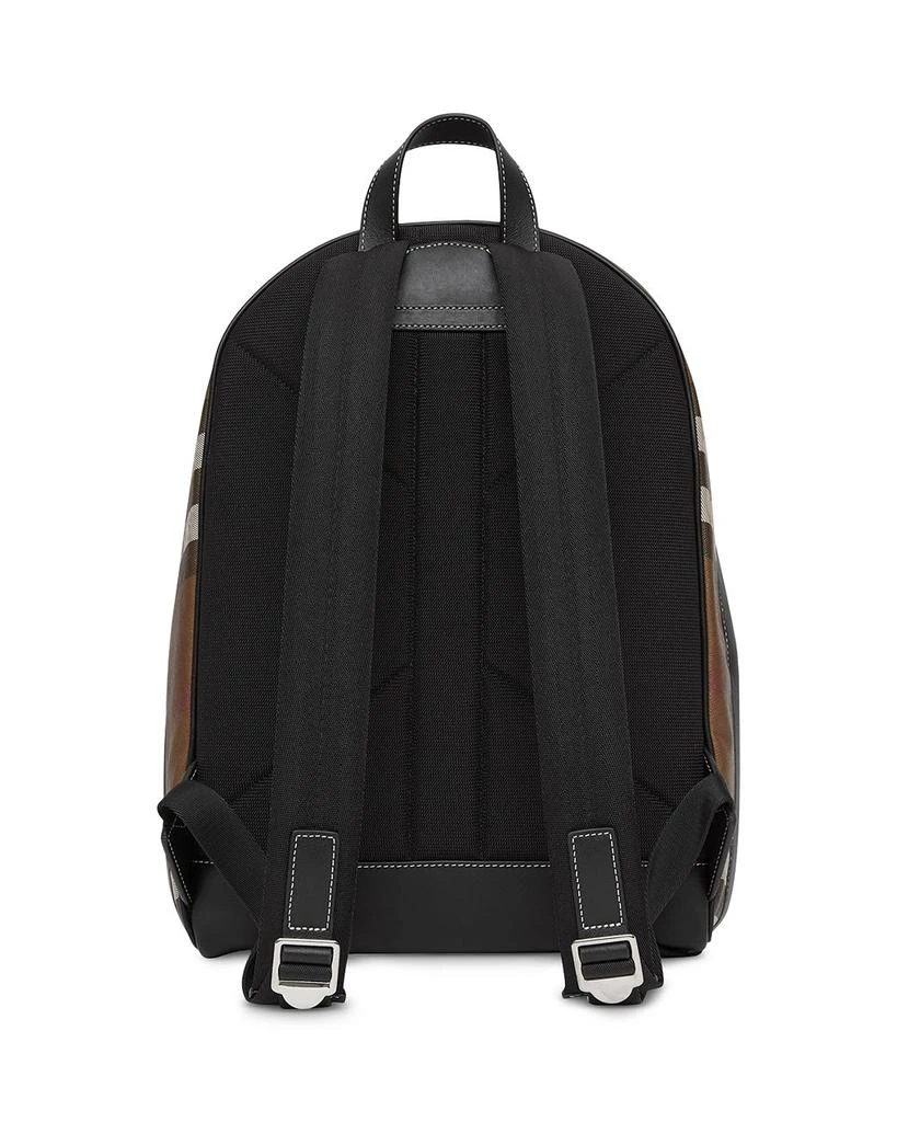 Check & Leather Backpack 商品