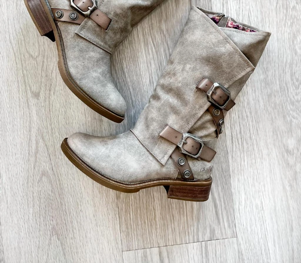 商品Blowfish|Vacation Boots in Taupe,价格¥437,第1张图片