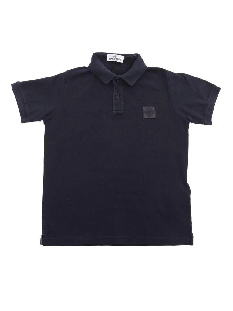 商品Stone Island Kids|Stone Island Kids Polo Shirt,价格¥772,第1张图片