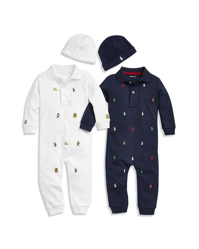 商品Ralph Lauren|婴儿Infant Unisex Layette Reversible Beanie - Sizes 3-9 Months,价格¥149,第2张图片详细描述