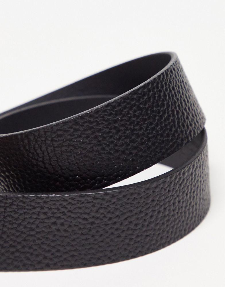 商品Calvin Klein|Calvin Klein logo belt in black,价格¥398,第5张图片详细描述