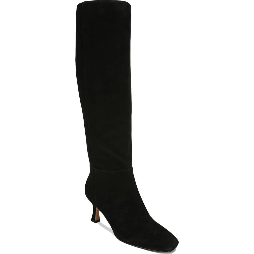 商品Sam Edelman|Sam Edelman Womens Lillia Leather Kitten Heels Knee-High Boots,价格¥652,第2张图片详细描述