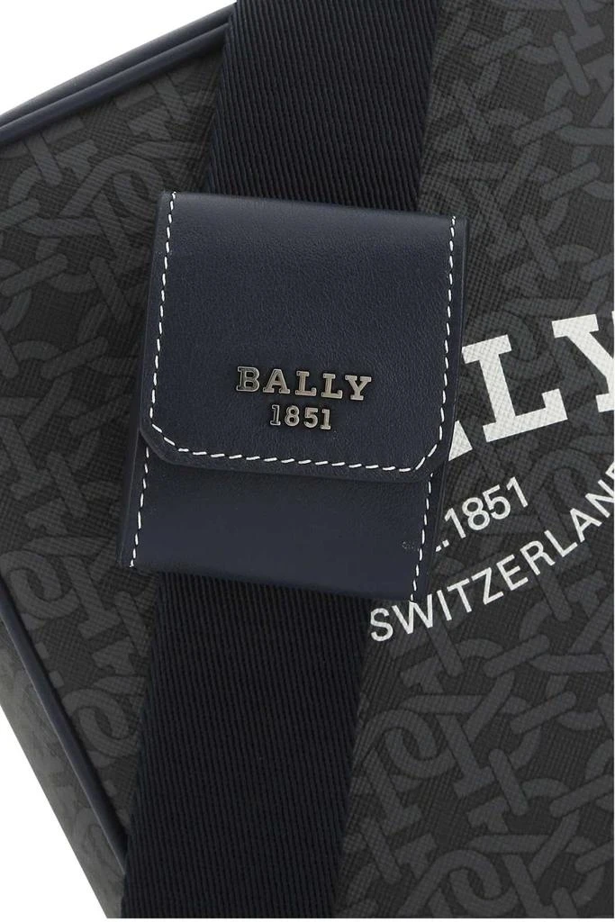 商品Bally|Bally Logo-Printed Zipped Crossbody Bag,价格¥3049,第4张图片详细描述