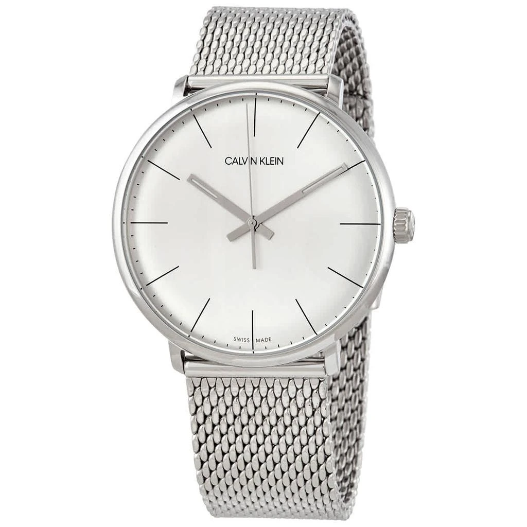 商品Calvin Klein|Calvin Klein High Noon Quartz Silver Dial Mens Watch K8M21126,价格¥335,第1张图片