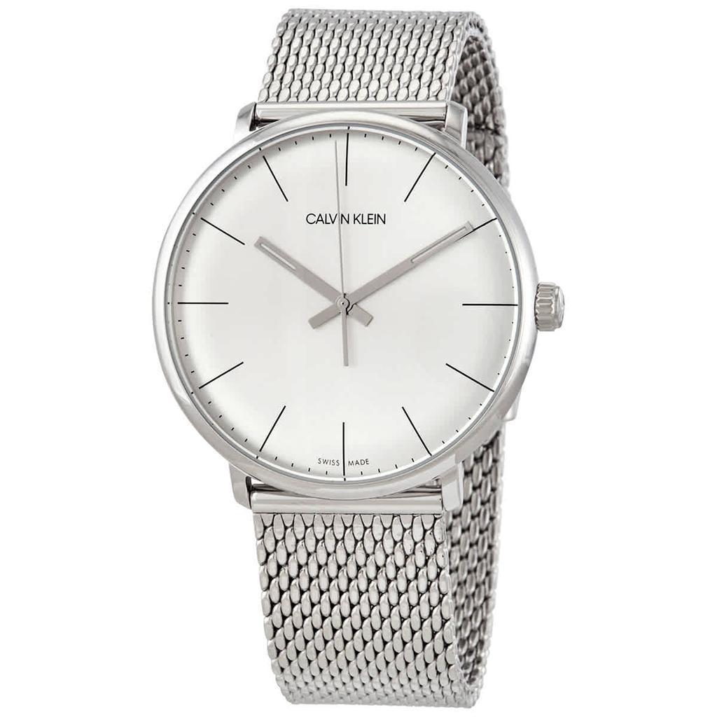 商品Calvin Klein|Calvin Klein High Noon Quartz Silver Dial Mens Watch K8M21126,价格¥313,第1张图片