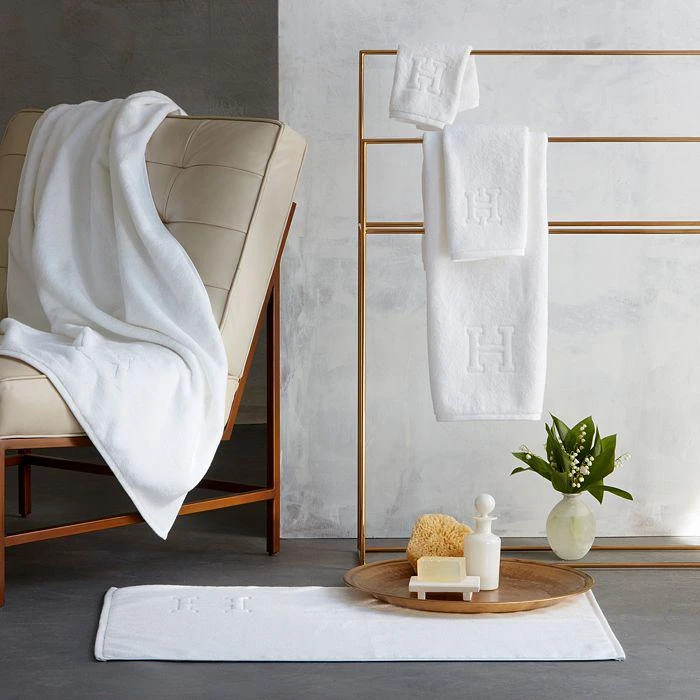 商品Matouk|Auberge Monogrammed Letter Towel Collection,价格¥78,第3张图片详细描述