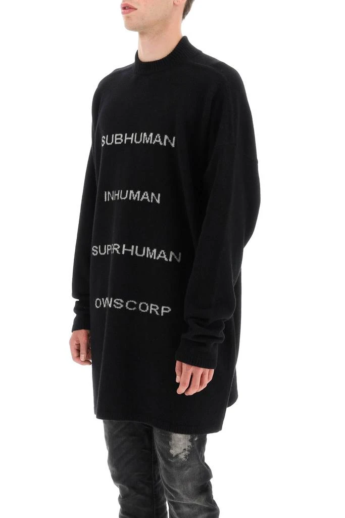 商品Rick Owens|Rick Owens &#39;Tommy&#39; Sweater In Recycled Cashmere,价格¥3677,第4张图片详细描述