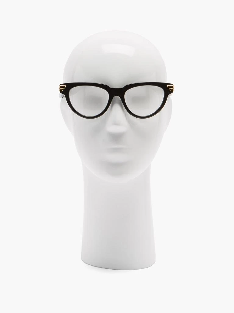 Cat-eye acetate glasses 商品