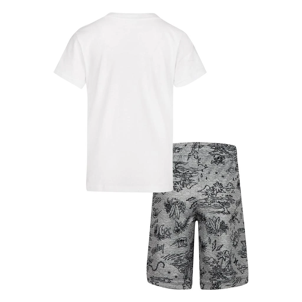 商品Hurley|Doodle Isle Jersey Set (Toddler/Little Kids),价格¥272,第3张图片详细描述